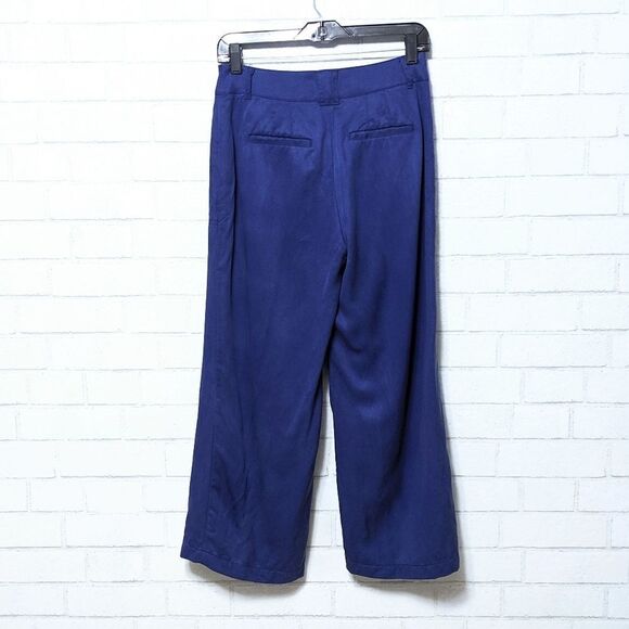 WHITE HOUSE BLACK MARKET The Wide Leg Crop Pants S - Picture 7 of 9